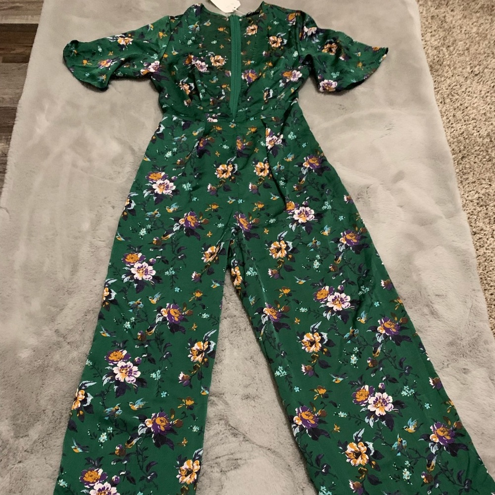 Jumpsuit green of SHEIN